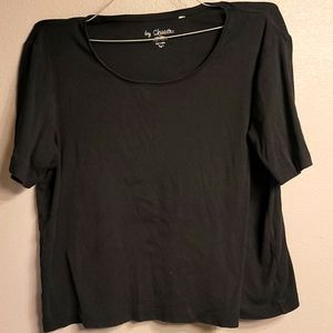 Chicos Black top Plus size 3